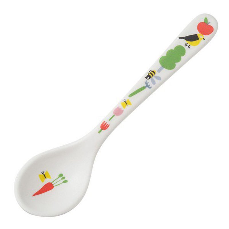 Łyżka melaminowa dla dzieci, seria Wiejska Sielanka | Maison Petit Jour®