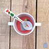 Łyżka melaminowa dla dzieci, seria Wiejska Sielanka | Maison Petit Jour® Łyżka melaminowa dla dzieci, seria Wiejska Sielanka | Maison Petit Jour®