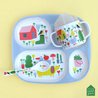 Łyżka melaminowa dla dzieci, seria Wiejska Sielanka | Maison Petit Jour® Łyżka melaminowa dla dzieci, seria Wiejska Sielanka | Maison Petit Jour®