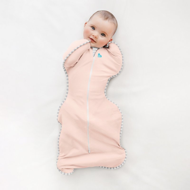 Love to Dream - Otulacz Swaddle UP - rozmiar XS - różowy - ETAP 1 Lite