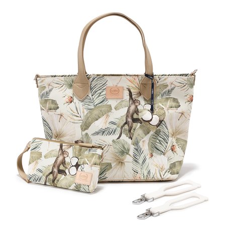 LA MILLOU - FEERIA PREMIUM ZIP - TORBA LARGE Z SASZETKĄ - BOHO COCO LA MILLOU - FEERIA PREMIUM ZIP - TORBA LARGE Z SASZETKĄ - BOHO COCO