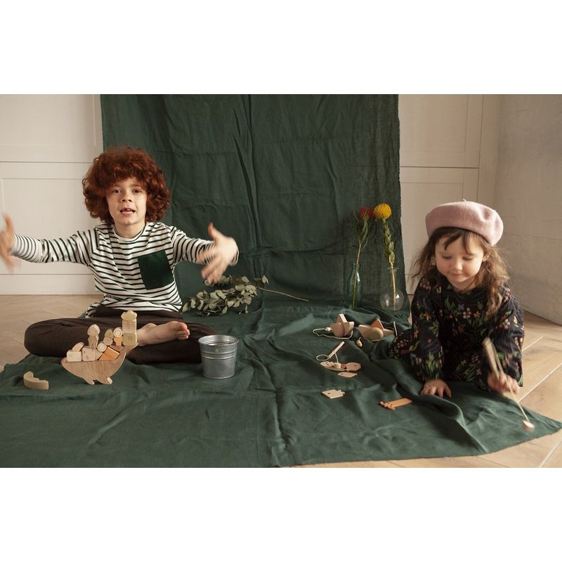 BABAI TOYS - Równoważnia, historie z morza, wieloryb, kolorowa, Babai