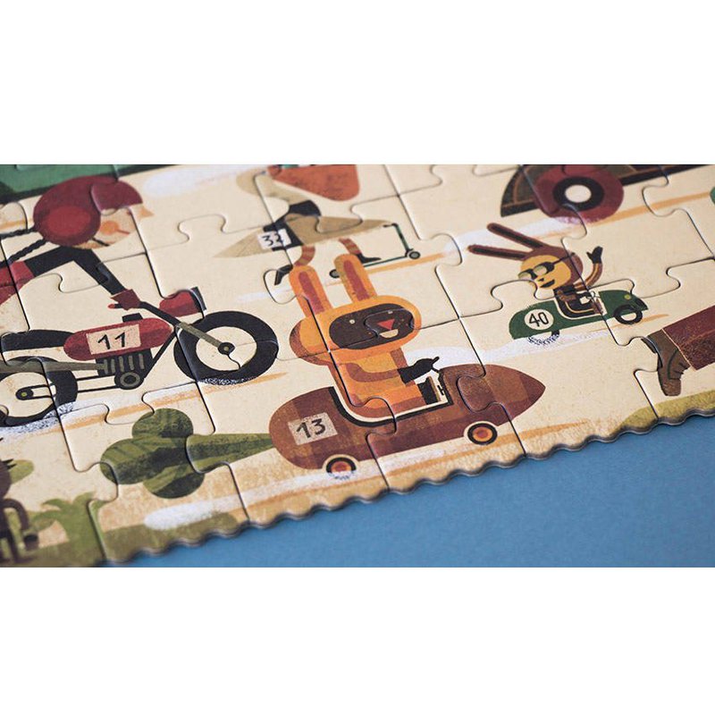 Puzzle dla dzieci, Wyścig, Vroom Vroom | Londji®