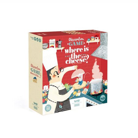 Gra obserwacyjna dla dzieci, Where is the Cheese? | Londji®