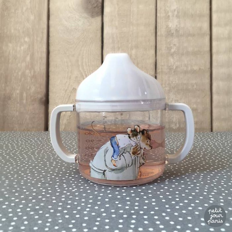 Petit Jour Paris® - Kubek niekapek z tritanu, 0,22 l Ernest i Celestyna