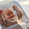 BABYBJORN - leżaczek BALANCE SOFT MESH - Szary/Biały BABYBJORN - leżaczek BALANCE SOFT MESH - Szary/Biały