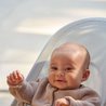 BABYBJORN - leżaczek BALANCE SOFT MESH - Szary/Biały BABYBJORN - leżaczek BALANCE SOFT MESH - Szary/Biały