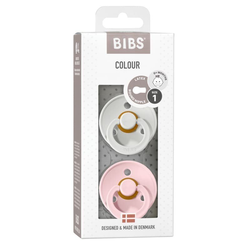 BIBS 2-PACK HAZE & BLOSSOM S Smoczek uspokajający kauczuk Hevea
