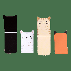 Magnetyczne zakładki do książki, Koty, Rex London