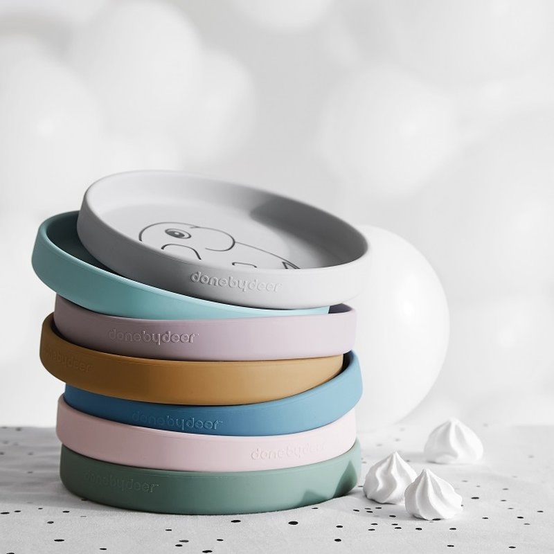 Done by Deer Talerzyk Silikonowy Raffi