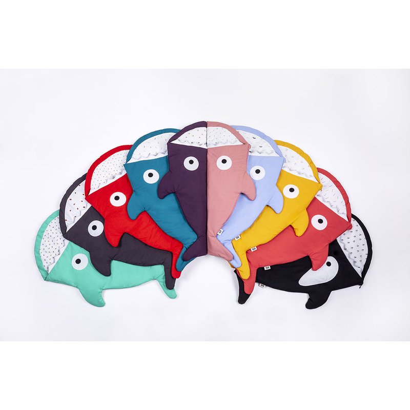 Baby Bites Śpiworek Shark (1-18 m) Cherries Khaki BABY BITES