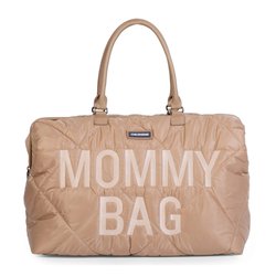 Childhome Torba Mommy bag Pikowana Beżowa CHILDHOME