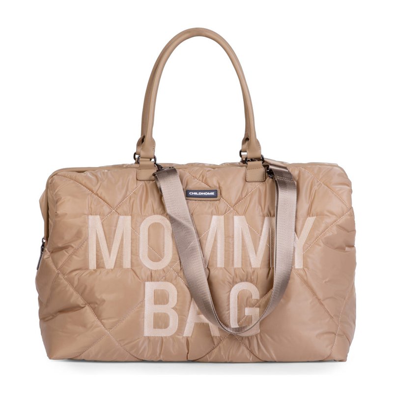 Childhome Torba Mommy bag Pikowana Beżowa CHILDHOME