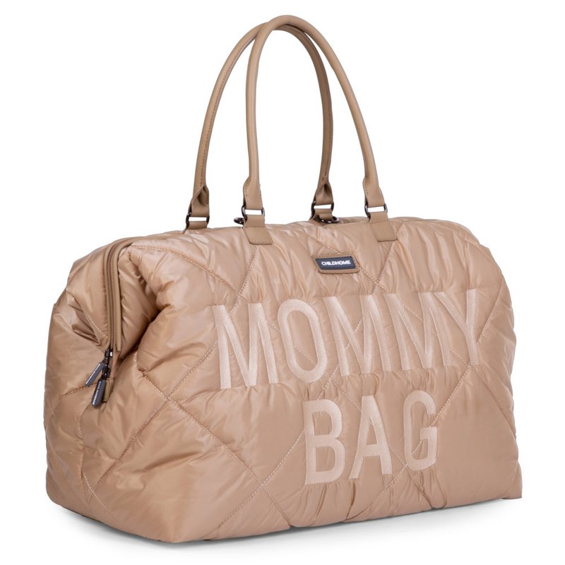 Childhome Torba Mommy bag Pikowana Beżowa CHILDHOME