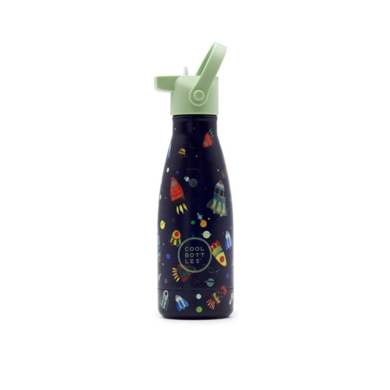 COOLBOTTLES - Cool Bottles Butelka termiczna Kids 260 ml Triple cool Space rockets