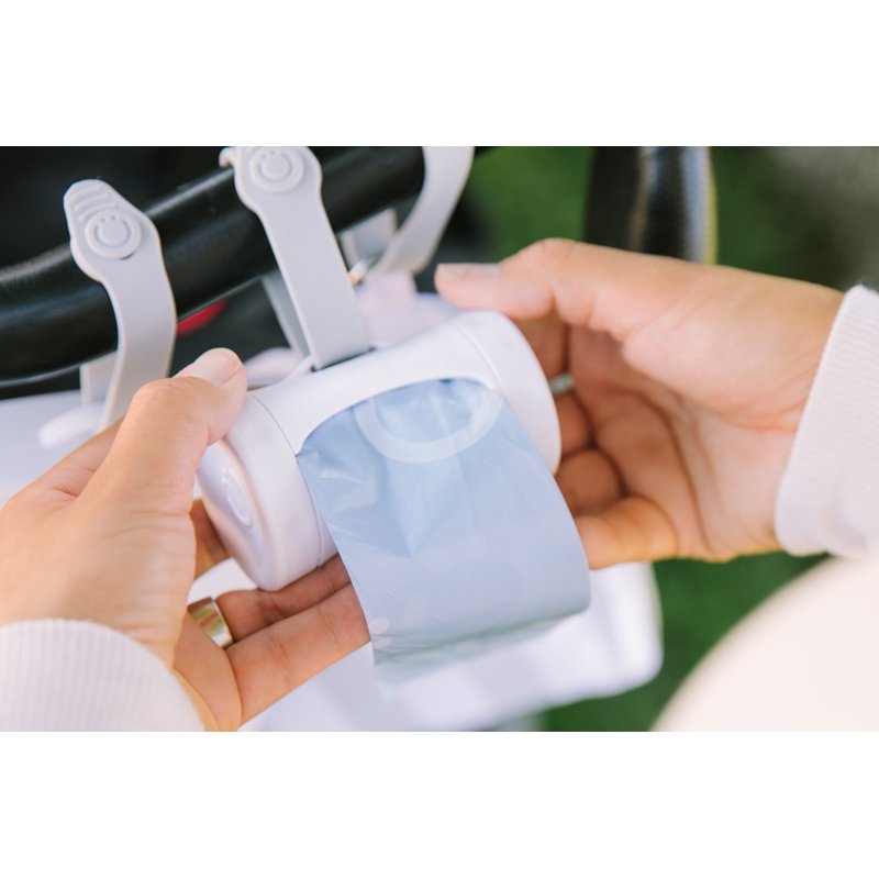 Ubbi Pojemnik na Woreczki do Pieluch White