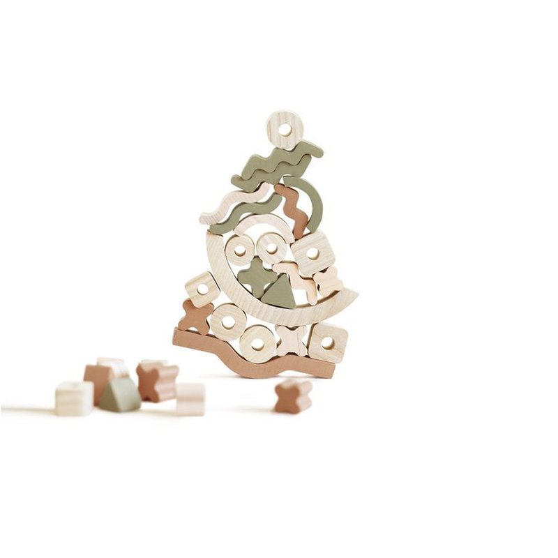 BABAI TOYS - Kreatywna równoważnia, kolorowa, Babai