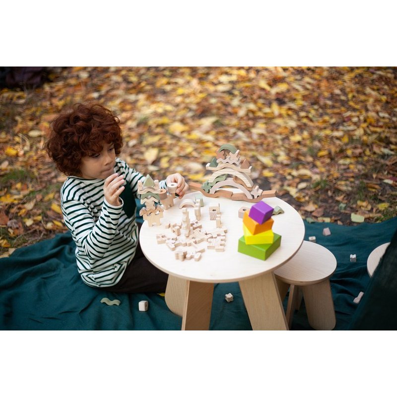 BABAI TOYS - Kreatywna równoważnia, kolorowa, Babai