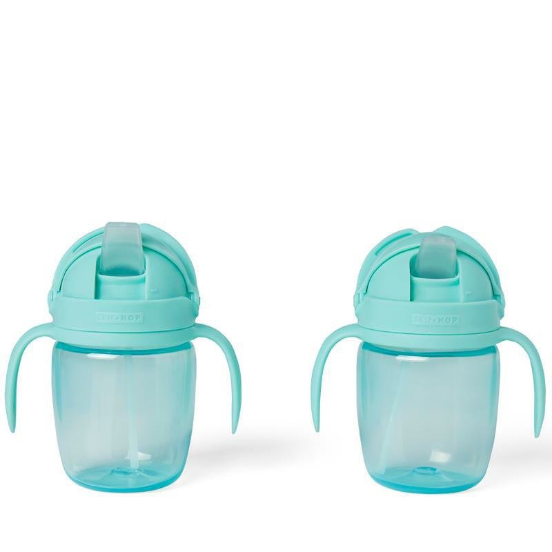 Skip Hop - Zestaw bidonów 2w1 Teal