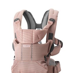 BABYBJORN MOVE 3D Mesh - nosidełko, Zgaszony Róż