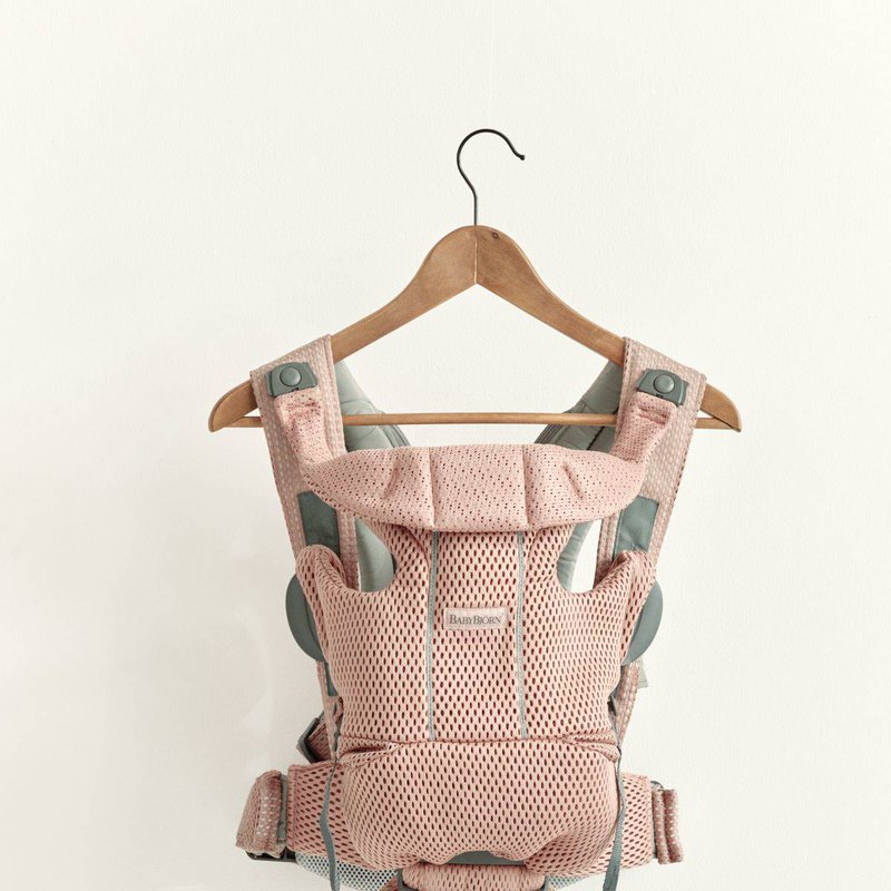 BABYBJORN MOVE 3D Mesh - nosidełko, Zgaszony Róż