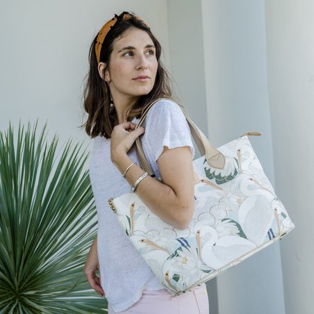 LA MILLOU - FEERIA PREMIUM ZIP - TORBA MEDIUM Z SASZETKĄ - BOHO COCO LA MILLOU - FEERIA PREMIUM ZIP - TORBA MEDIUM Z SASZETKĄ - BOHO COCO