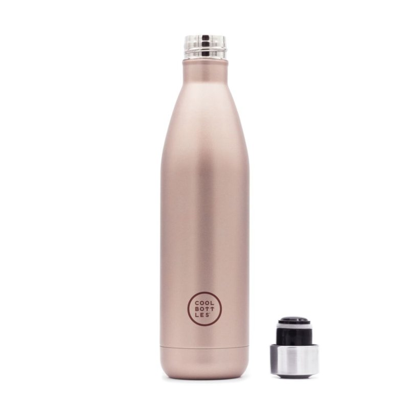 COOLBOTTLES - Cool Bottles Butelka termiczna 750 ml Triple cool Metallic Rose