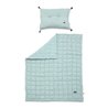 LA MILLOU - BISCUIT COLLECTION – KOMPLET PIKOWANEJ POŚCIELI "L" 100 % COTTON MUSLIN - MINT LA MILLOU - BISCUIT COLLECTION – KOMPLET PIKOWANEJ POŚCIELI "L" 100 % COTTON MUSLIN - MINT