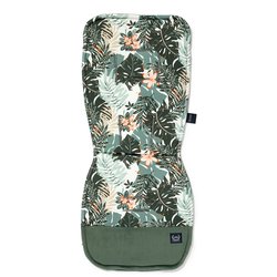 LA MILLOU - ORGANIC JERSEY COLLECTION - STROLLER PAD - PAPAGAYO - VELVET KHAKI
