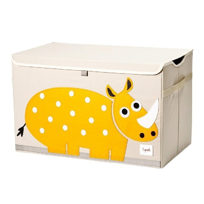 3 Sprouts Pudełko Zamykane Nosorożec