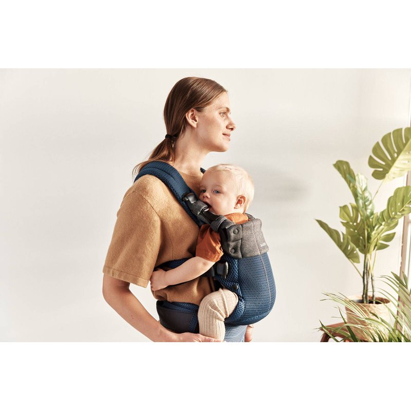 BABYBJORN - nosidełko Harmony 3D Mesh, Granatowy