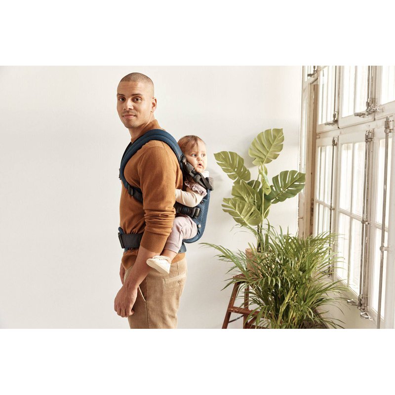 BABYBJORN - nosidełko Harmony 3D Mesh, Granatowy