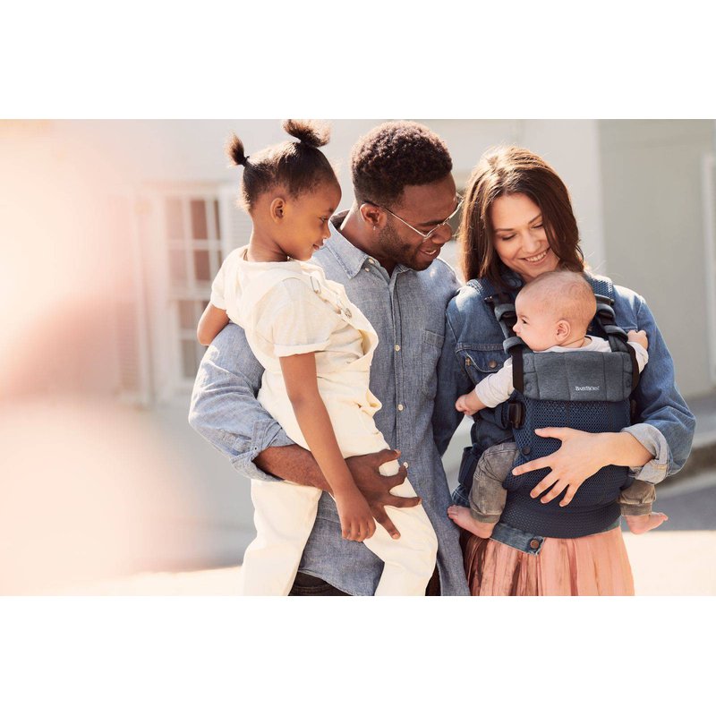 BABYBJORN - nosidełko Harmony 3D Mesh, Granatowy