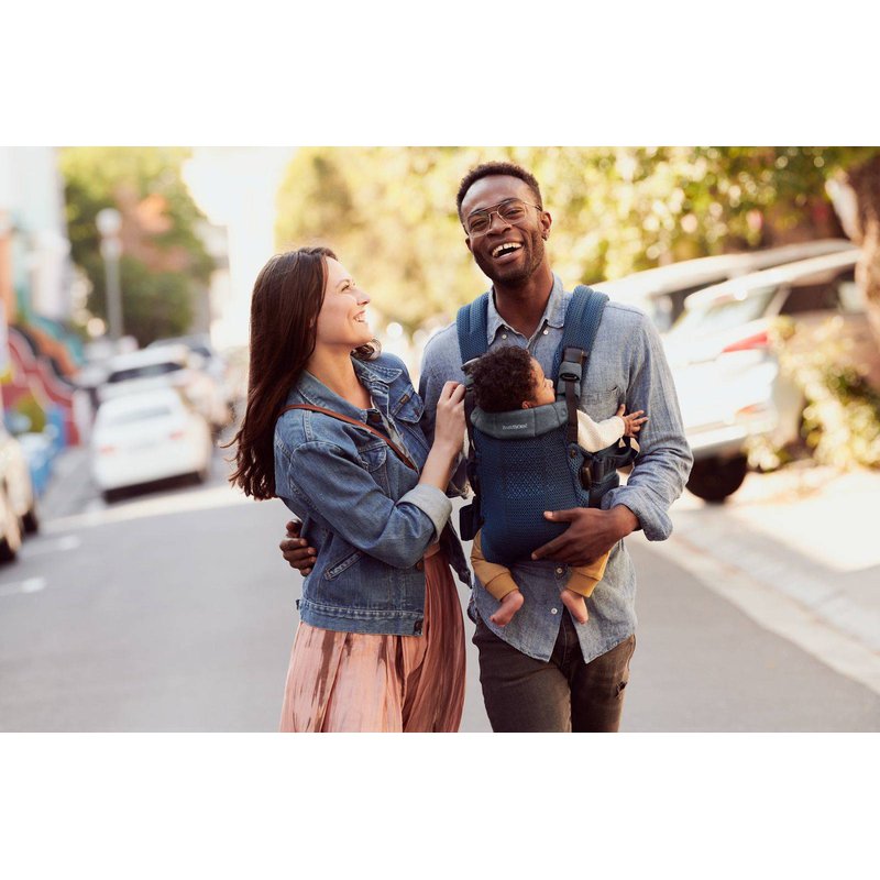 BABYBJORN - nosidełko Harmony 3D Mesh, Granatowy