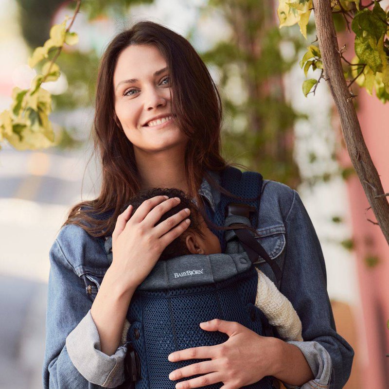 BABYBJORN - nosidełko Harmony 3D Mesh, Granatowy