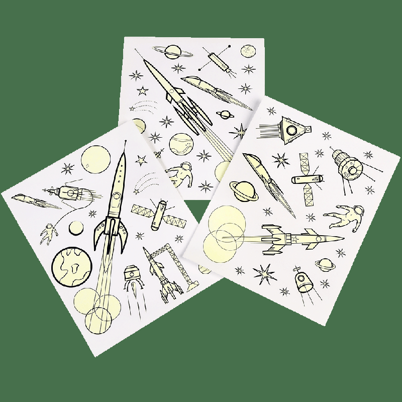 Naklejki Świecące w ciemności, Kosmos, Rex London