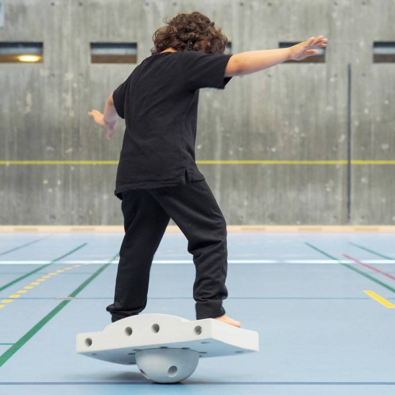 MODU - Half Ball Kit - piankowe półkule rozwijające motorykę dużą, żółte