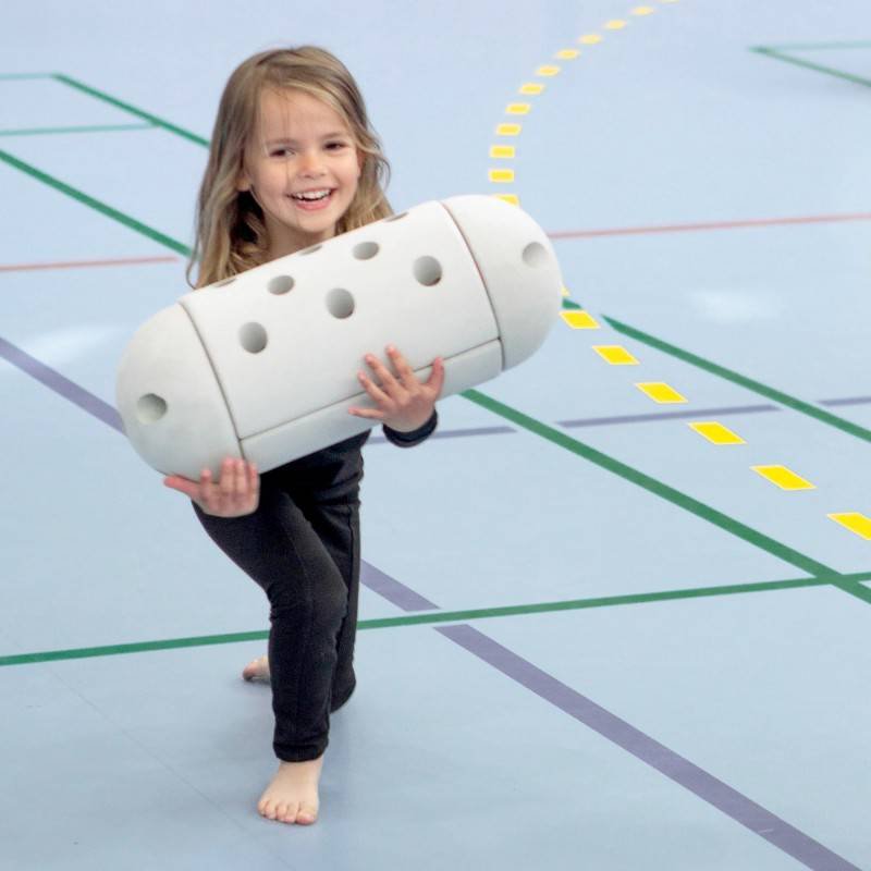 MODU - Half Ball Kit - piankowe półkule rozwijające motorykę dużą, żółte