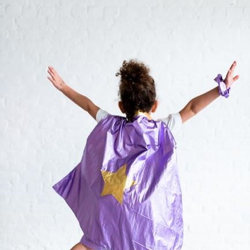 Ratatam - Peleryna wróżki dwustronna Purple/Gold