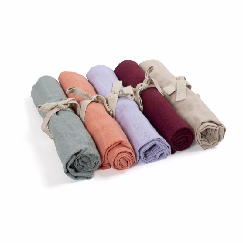 Filibabba Pieluszka muślinowa 65 x 65 cm Fresh violet FILIBABBA