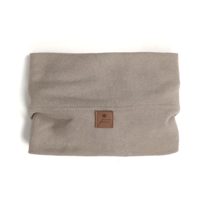 Pom Pom - golf komin niemowlęcy BOHO Cafe Latte POM POM