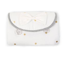 CHILDHOME - Mata do przewijania Angel gold dots