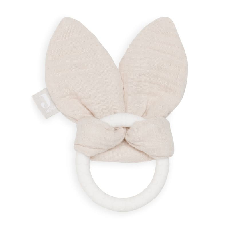 Jollein - Baby & Kids - Jollein - Gryzak silikonowy Bunny ears Nougat