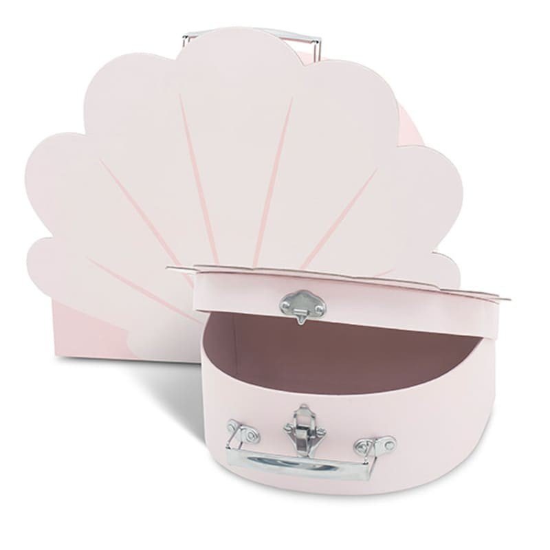 Jollein - Baby & Kids - Jollein - 2 walizeczki Muszelki Pale Pink