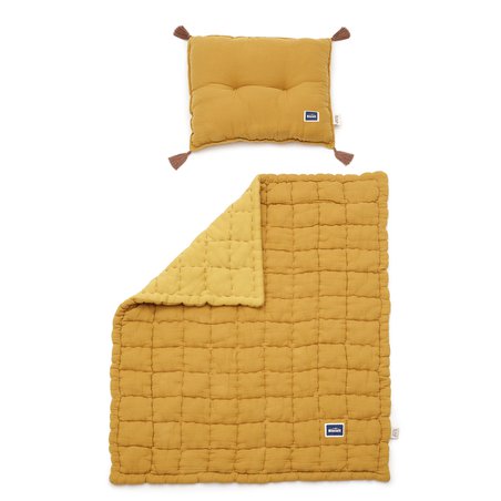 LA MILLOU - BISCUIT COLLECTION – KOMPLET PIKOWANEJ POŚCIELI "M" 100 % COTTON MUSLIN - HONEY LA MILLOU - BISCUIT COLLECTION – KOMPLET PIKOWANEJ POŚCIELI "M" 100 % COTTON MUSLIN - HONEY