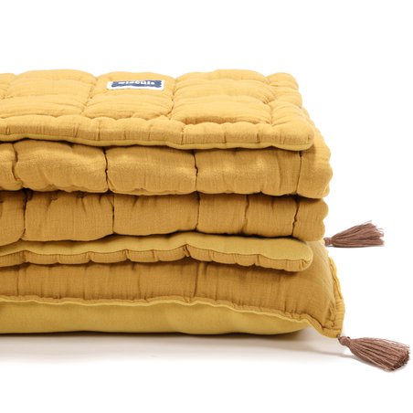 LA MILLOU - BISCUIT COLLECTION – KOMPLET PIKOWANEJ POŚCIELI "M" 100 % COTTON MUSLIN - HONEY LA MILLOU - BISCUIT COLLECTION – KOMPLET PIKOWANEJ POŚCIELI "M" 100 % COTTON MUSLIN - HONEY