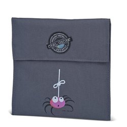 Carl Oscar Pack'n'Snack Sandwich Bag torebka termiczna na kanapki Grey - Spider CARL OSCAR