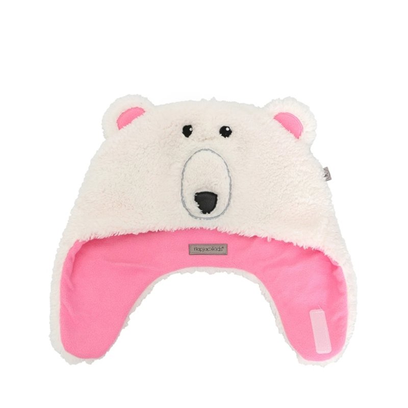 FlapJack Dwustronna Czapka Zimowa Miś/Narciarz M