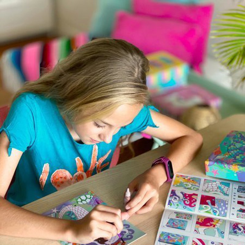 Box Candiy, zestaw artystyczny brokat Syrenki BOX CANDIY