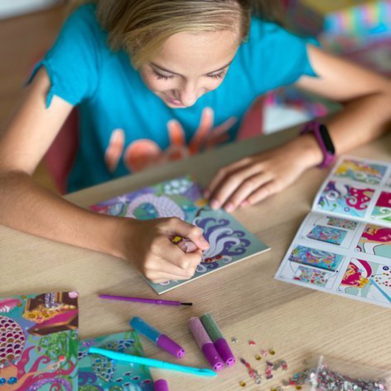 Box Candiy, zestaw artystyczny brokat Syrenki BOX CANDIY